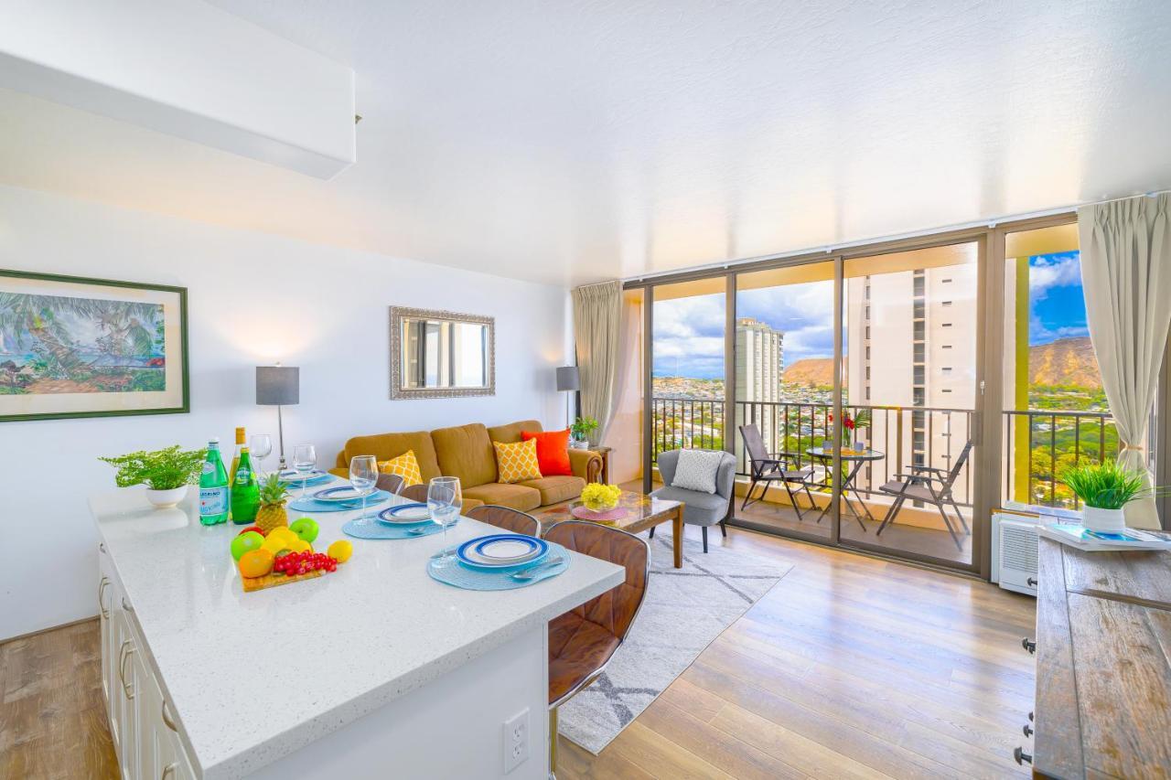 Apartamento Beautiful Ocean And Diamond Head Views With Parking Honolulu Exterior foto