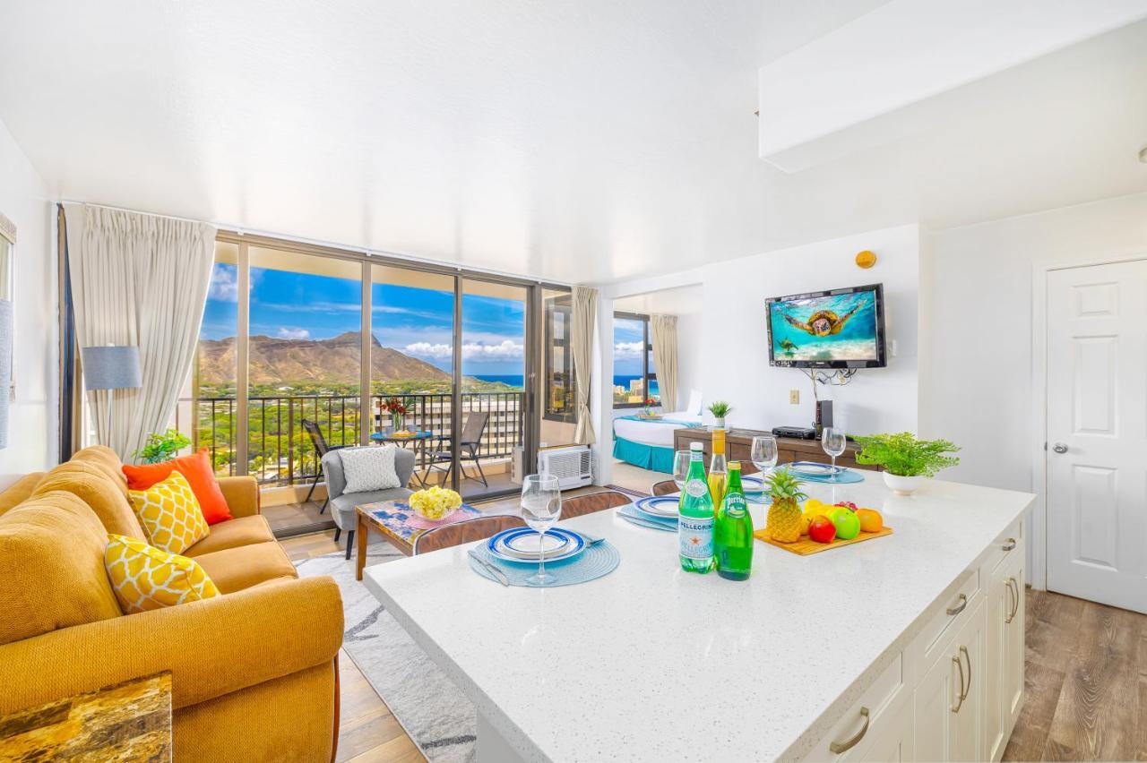 Apartamento Beautiful Ocean And Diamond Head Views With Parking Honolulu Exterior foto