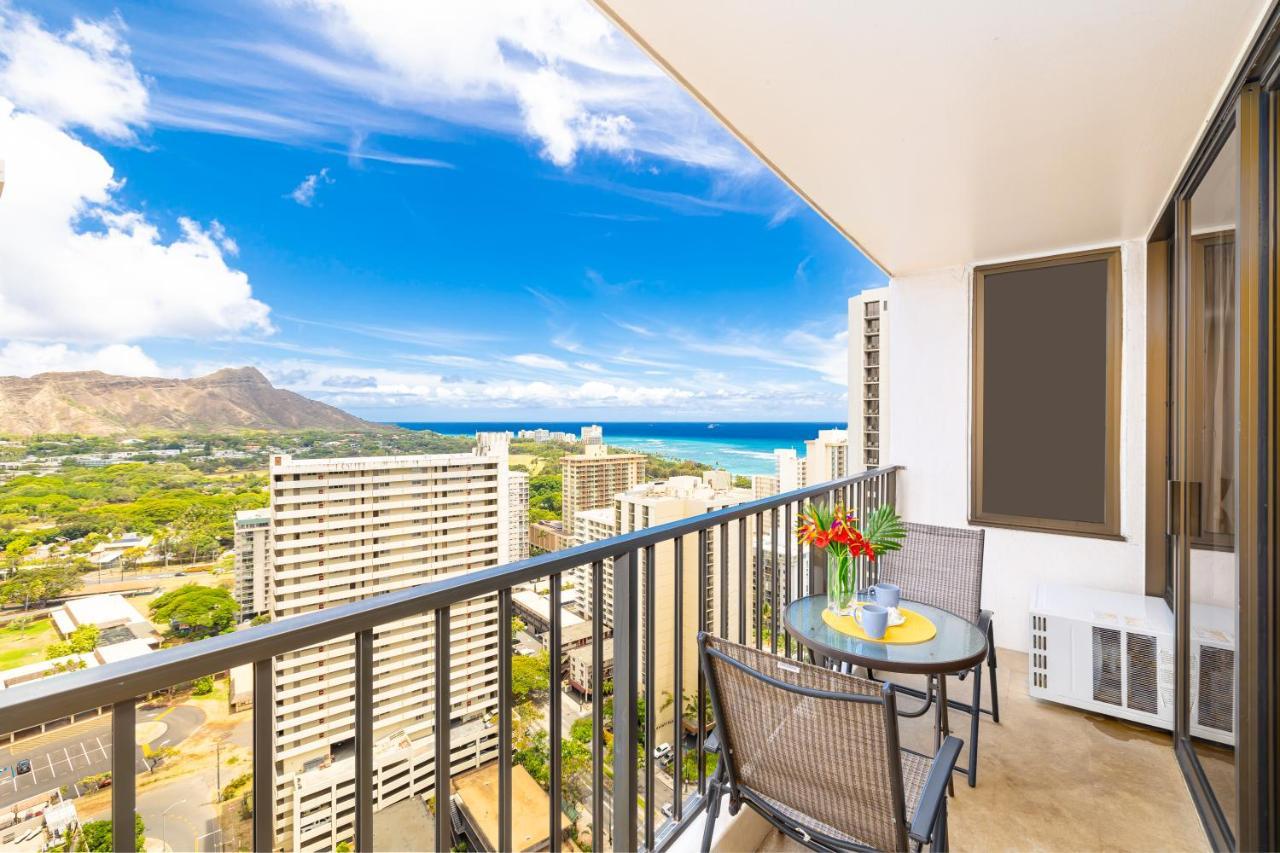 Apartamento Beautiful Ocean And Diamond Head Views With Parking Honolulu Exterior foto